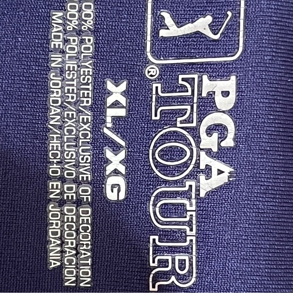PGA Tour Men’s Golf Short Sleeve polo XL - Picture 5 of 7